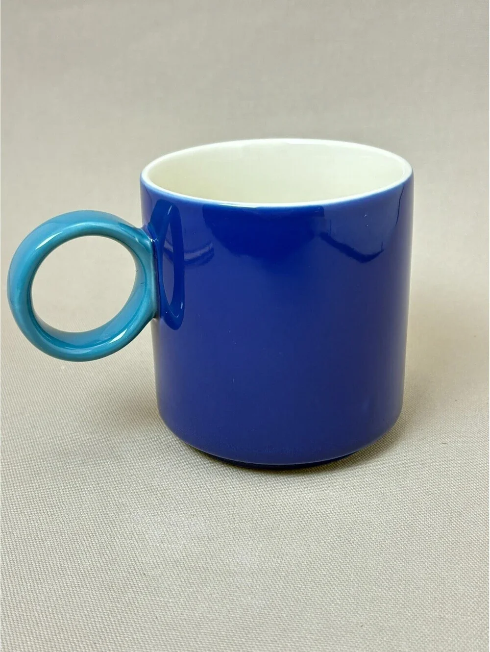 Tabitha Brown Target Take Care of Yourself Coffee Mug Blue Stoneware Round Handl